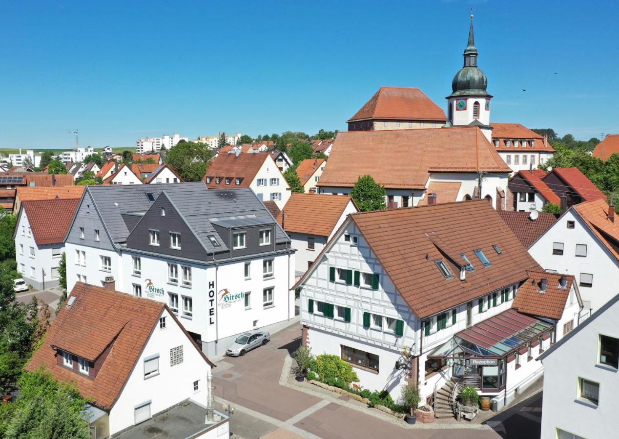 Hotel - Restaurant Hirsch Heimsheim Exterior foto